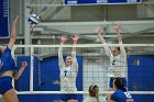 VB vs USCGA  Wheaton College Women's Volleyball vs U.S. Coast Guard Academy. - Photo by Keith Nordstrom : Wheaton, Volleyball